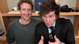 Javier Milei se reunió con Mark Zuckerberg, en medio de su gira en busca de inversiones | El Universal