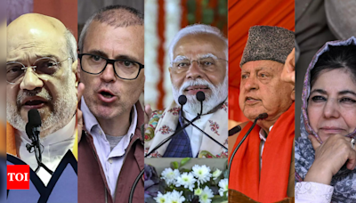 Jammu & Kashmir Lok Sabha Election 2024 Exit Poll Results: Exit poll predicts neck and neck fight between BJP & INDIA bloc - Times of India
