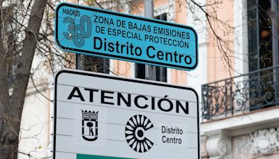 Los coches que no podrán circular por Madrid a partir del 1 de julio con multas de 200 euros
