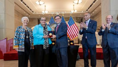 'Hidden Figures' of the space race receive Congress' highest honor at medal ceremony