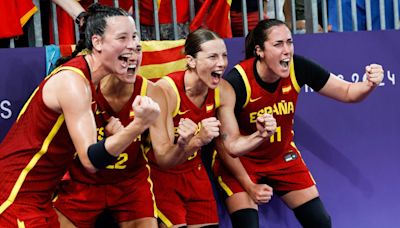 España logra una meritoria victoria ante Francia en baloncesto 3x3