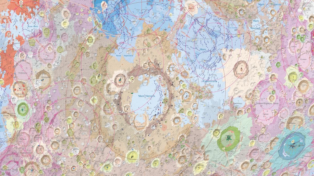 China reveals most detailed geological map of the moon ever created