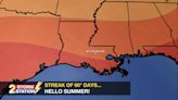 Tuesday AM Forecast: Streak of hot and dry days to continue through the weekend