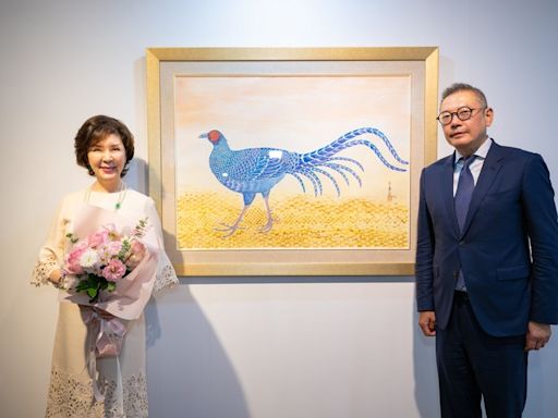 白嘉莉藝術創作個展 台中新光三越登場 (圖)