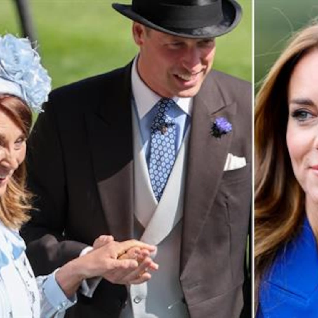 Prince William Attends Royal Ascot With Kate Middleton’s Parents Amid Her Cancer Treatments - E! Online