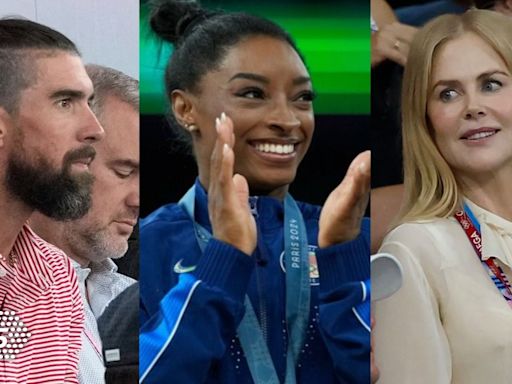 巴黎奧運／體操女王5奪金太猛 妮可基嫚、飛魚、比爾蓋茲都瘋狂