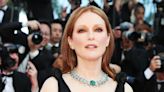 Julianne Moore, 61, Stuns in Black Dress With Plunging Neckline at Cannes Film Festival