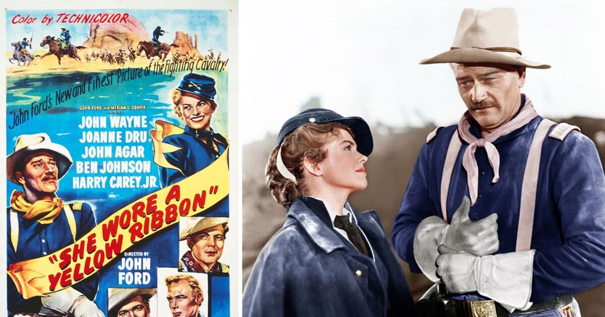 John Wayne movie set feud ‘led to She Wore a Yellow Ribbon's most iconic scene’