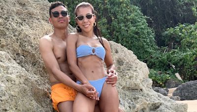 Belle Silva curte viagem romântica com Thiago Silva e casal se hospeda em luxuoso resort: 'Lua de mel antes de voltar ao Rio'