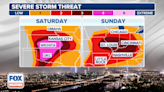 Millions face threat of tornadoes, hail and heavy rainfall through Memorial Day weekend