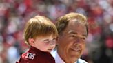 Watch Alabama football coach Nick Saban throw out first pitch at Crimson Tide baseball game