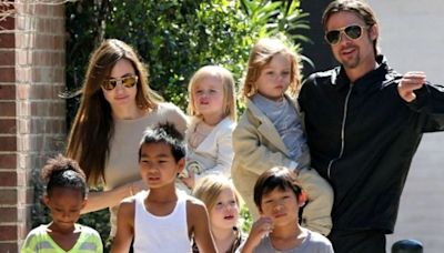 Hijos de Brad Pitt con Angelina Jolie renuncian al apellido del actor