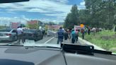 Bloqueo en autopista México-Puebla; ejidatarios piden indemnización de tierras • Once Noticias