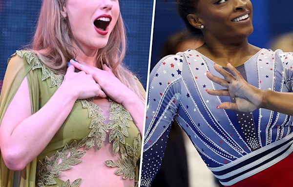 Taylor Swift reacts to Simone Biles’ floor routine featuring her song: ‘Watched this so many times’