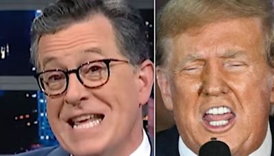 'More Proof': Stephen Colbert Spots Major Trump 'Cognitive' Warning Signs