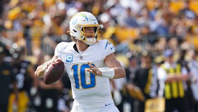 Justin Herbert exits early from Chargers game after ankle injury aggravated by Steelers sack