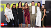 Matt Damon dazzles at the 'The Instigators' premiere with family; reveals how wife Luciana's influence shaped his latest role - See photo | - Times of India