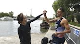 French sports minister takes a dip in the Seine ahead of Paris Olympics