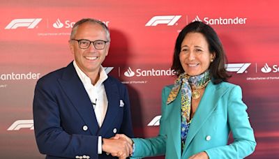 Santander se baja de Ferrari y patrocinará el Mundial de Fórmula 1 para reforzar su ofensiva en EE UU