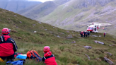 Hiker in 15m plunge from Munro airlifted to hospital with serious head injury