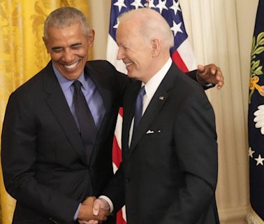 Joe Biden Sparks Debate On Whether He 'Froze' At A Fundraiser Where Barack Obama Led Him Off Stage