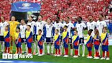 Scunthorpe girl leads out England team vs Denmark at Euro 2024