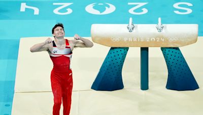 USA's Stephen Nedoroscik, aka pommel horse guy, wins bronze in event final at Olympics