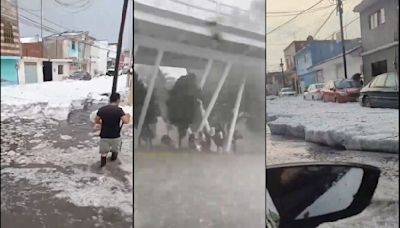"Downburst", fenómeno meteorológico que dejó bajo hielo a Puebla