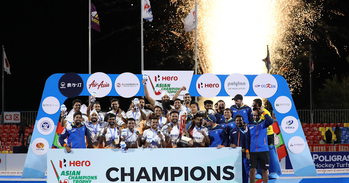 Asian Champions Trophy 2024 hockey: India beat China 1-0 to win title