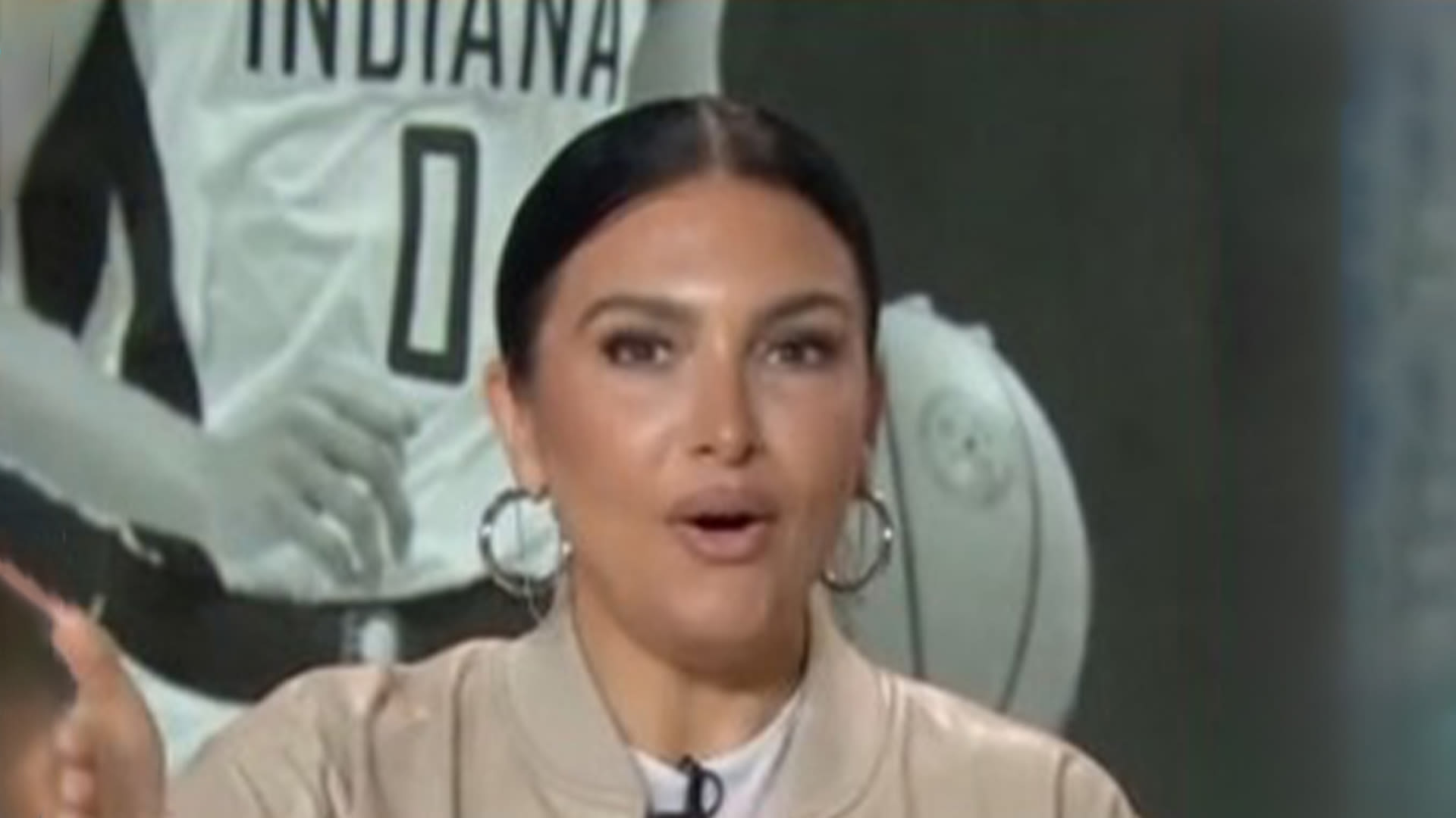 Molly Qerim sighs as Stephen A. Smith thanks colleagues for record ratings