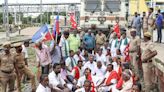 Farmers block railway lines, roads in protest against Karnataka not releasing T.N.’s share of Cauvery water