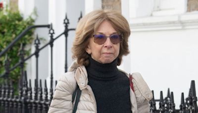 Coronation Street's Helen Worth looks grim-faced as she's seen for first time since quitting as Gail Platt