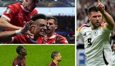 Euro 2024 Highlights, in Photos: Germany Draw Match With Switzerland 1-1, Belgium Overpower Romania 2-0 and Hungary Beat Scotland 1-0 - News18