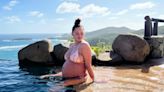 Chrissy Teigen Teases She's Been 'Pregnant Forever' as She Shows Off Bare Baby Bump in Bikini