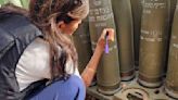 Nikki Haley criticized for writing ‘Finish Them!’ on artillery shell in Israel
