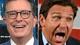 Stephen Colbert Taints Gov. Ron DeSantis With An Absolutely Biblical Burn