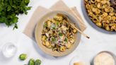 Brown Butter Pasta With Shaved Brussels Sprouts Recipe