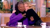 ‘The View’: Whoopi Cringes and Goes Limp During Prolonged Hug With Sara Haines