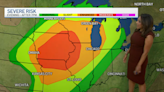 More severe storms expected Tuesday with damaging winds and tornadoes possible