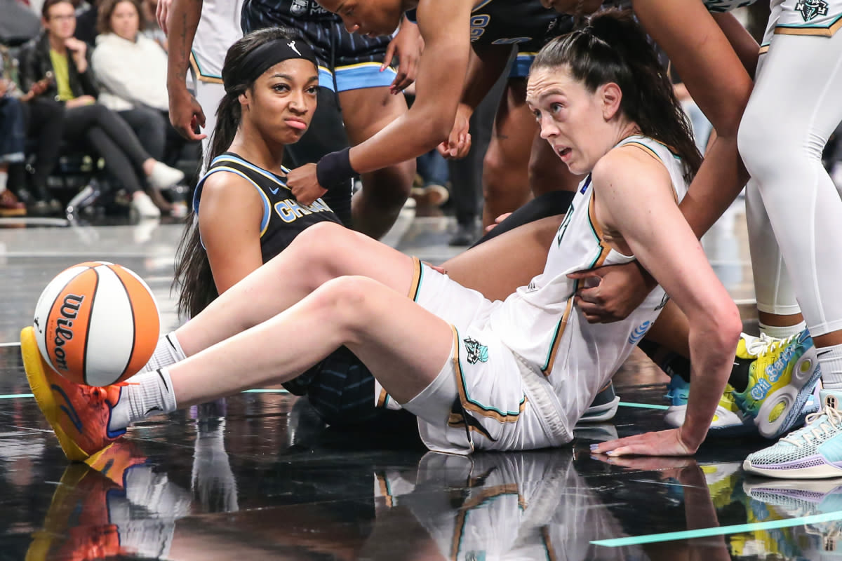 Angel Reese Gets Shoved to Floor by Former WNBA MVP