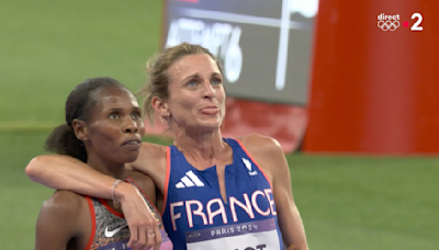 JO 2024 - "Quel finish", "Reine parmi les reines", "La fin de course de folle furieuse" : Alice Finot surprend les téléspectateurs pendant sa course