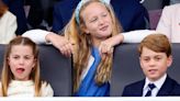 Prince George's cheeky cousin Savannah Phillips' naughty gesture during Trooping the Colour