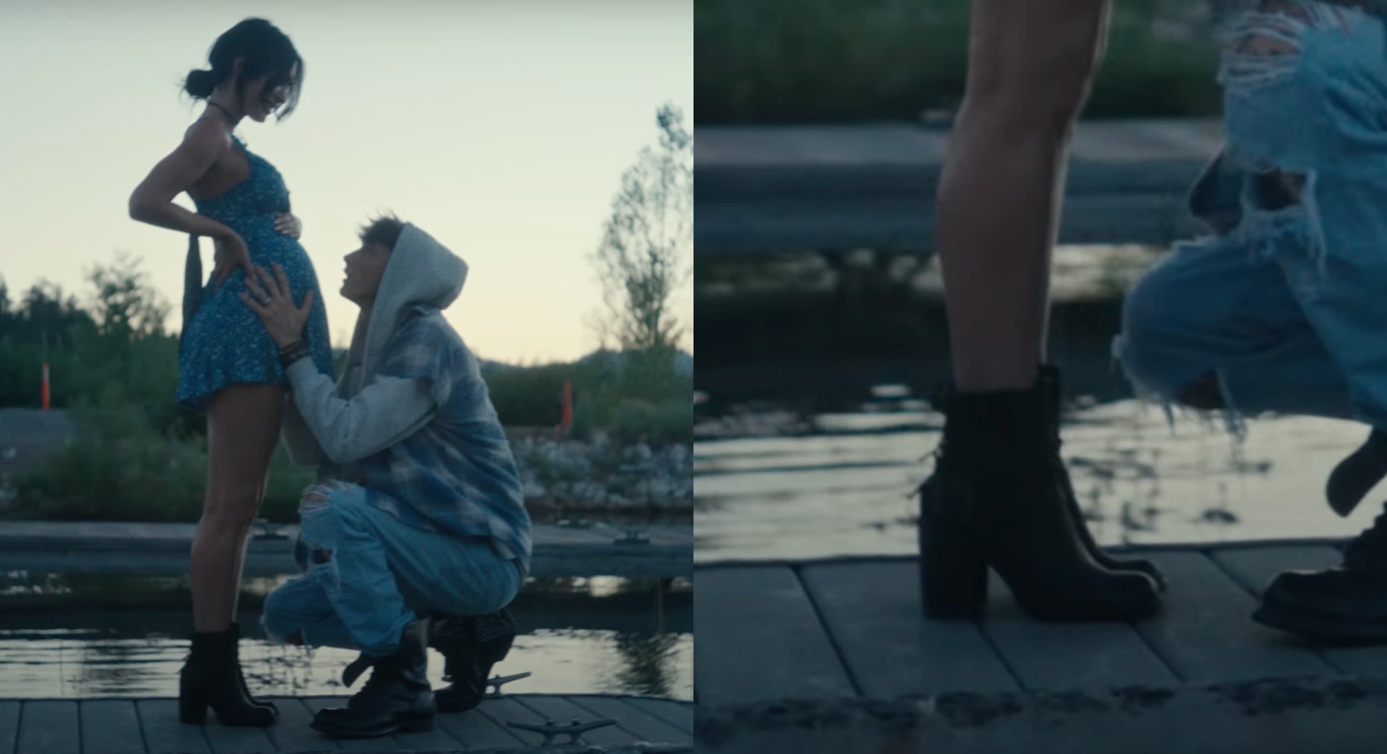 ‘Pregnant’ Megan Fox Marries Style & Comfort in Practical Boots in ‘Lonely Road’ Music Video With Machine Gun Kelly