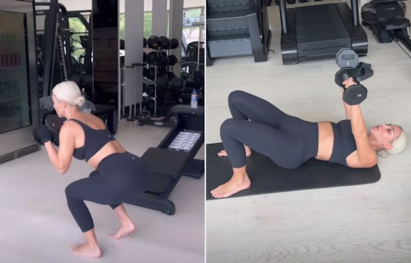 Kim Kardashian Is Back to Work in the Gym in New Videos After the 2024 Met Gala