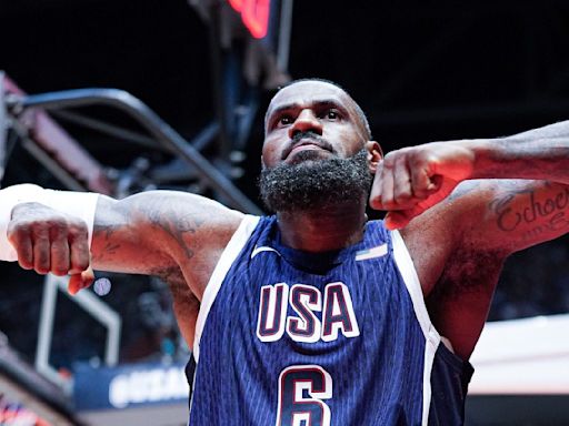 LeBron James picked as Team USA's flag bearer for Paris Games