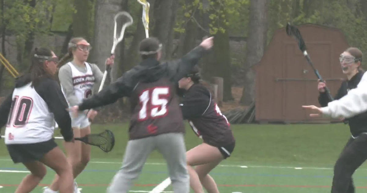 Twin sisters compete together on the Eden Prairie Lacrosse team before becoming rivals