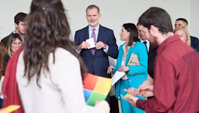 El Rey Felipe VI visita Santander para apoyar el talento joven