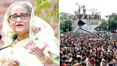 Bangladesh's prime minister flees country and resigns after deadly protest