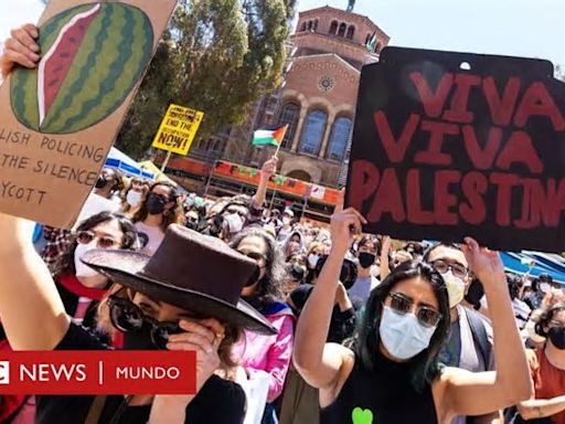 “Los estudiantes protestan por Gaza como en su día hicieron por Vietnam”: cómo el campus de la universidad UCLA en Los Ángeles refleja la tensión que genera en EE.UU ...