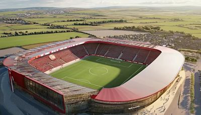 Wrexham's stunning new 35k-seater stadium plan with cinema and casino imagined by AI